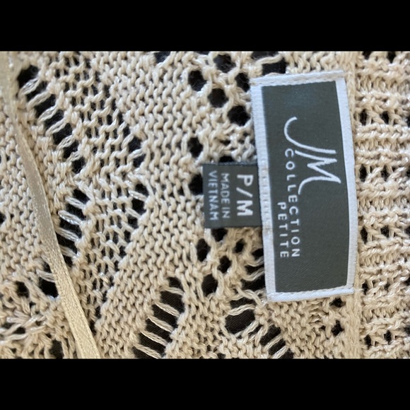 M Collection Crochet  light  Cardigan - Picture 3 of 3